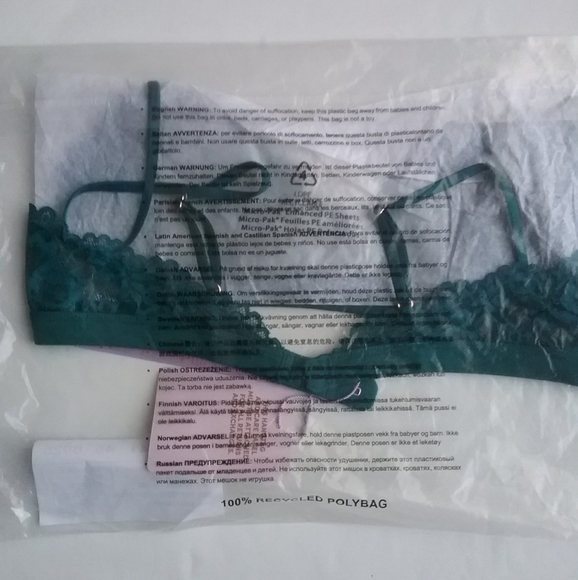 Savage X Fenty Lace & Mesh Bralette - Picture 4 of 4